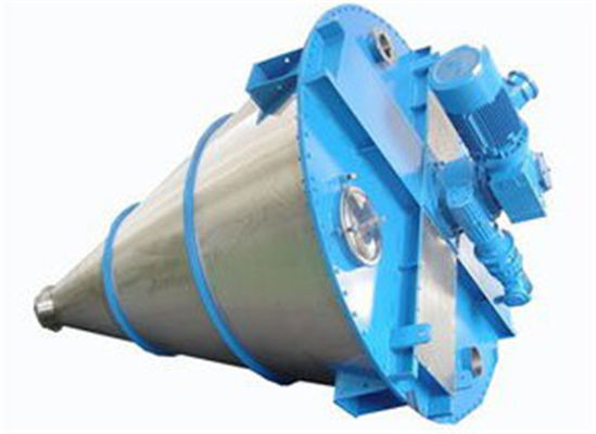 Industri Farmasi DSH 6000L Double Screw Cone Mixer