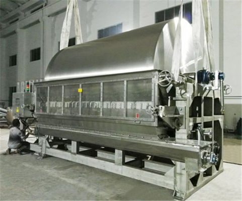 630kg / jam HG Tumble Conduction Dryer Dengan Scrapper