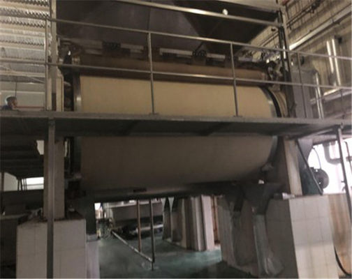 SUS304 630kg / H Mesin Pengering Silinder Dengan Scrapper