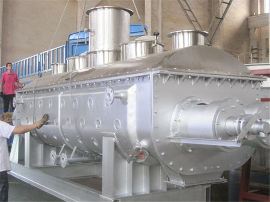 Efisiensi Pemanasan Tinggi 20rpm KJG Hollow Blade Dryer