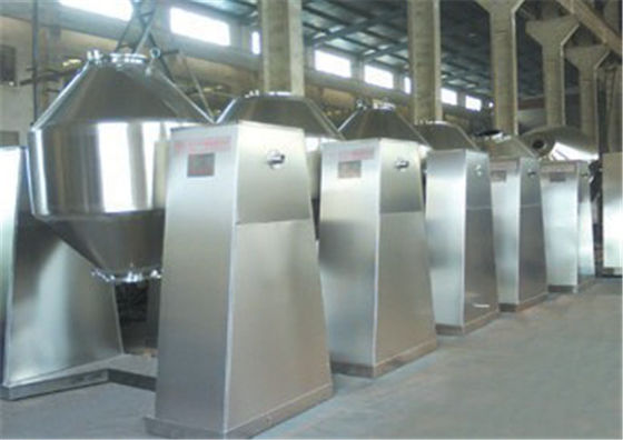 Bubuk Industri Kimia 6rpm Pengering Vakum Kerucut Ganda