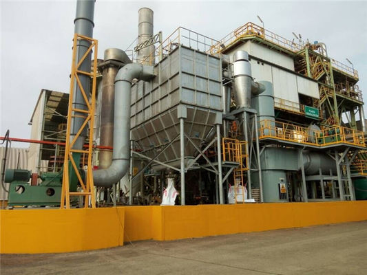 Pulse Jet Dust Collector 100000m3 / H Peralatan Bantu