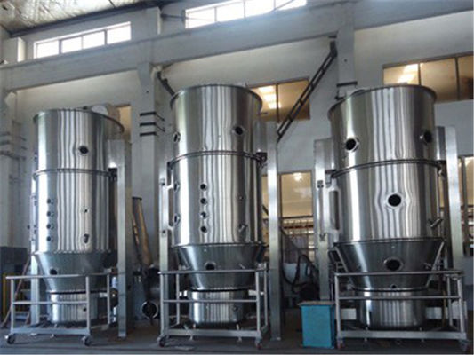 Mesin Pengering Bed Fluida 11rpm 45kW GFG Vertikal